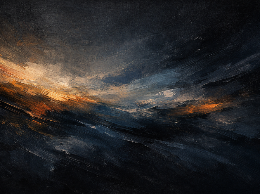 Abstract oil painting style banner used as a featured image on Ryan Gartrell’s business and editorial articles
